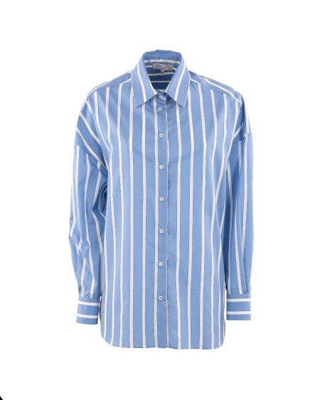 Shop ANTONELLI  Camicia: Antonelli camicia "Aprilia".
Colletto.
Maniche lunghe.
Chiusura frontale con bottoni.
80% Cotone 20% Seta.
Fabbricato in Italia.. APRILIA N1942 797A-710